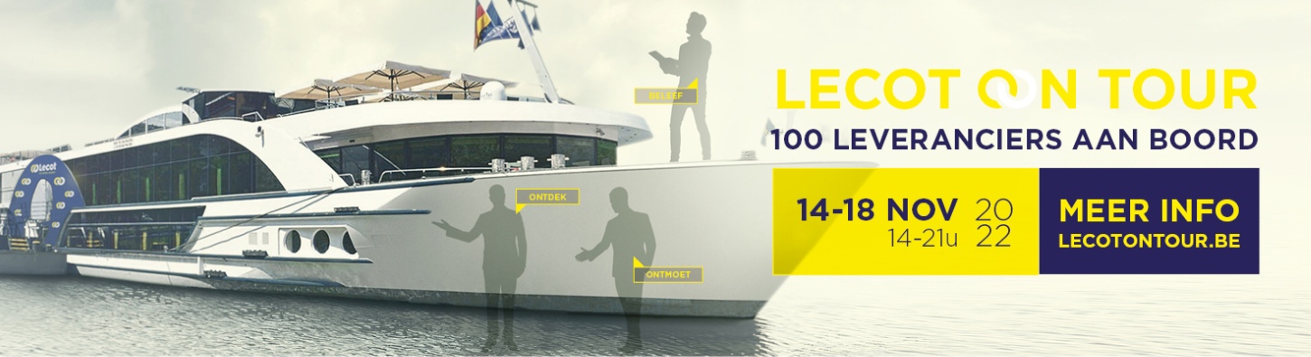 Lecot on Tour - 100 leveranciers aan boord